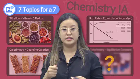 IB 化学（IB Chemistry）IA 冲刺 7 分的 7 个主题